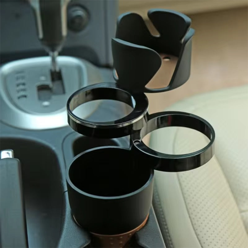 Adjustable auto multi cup holder