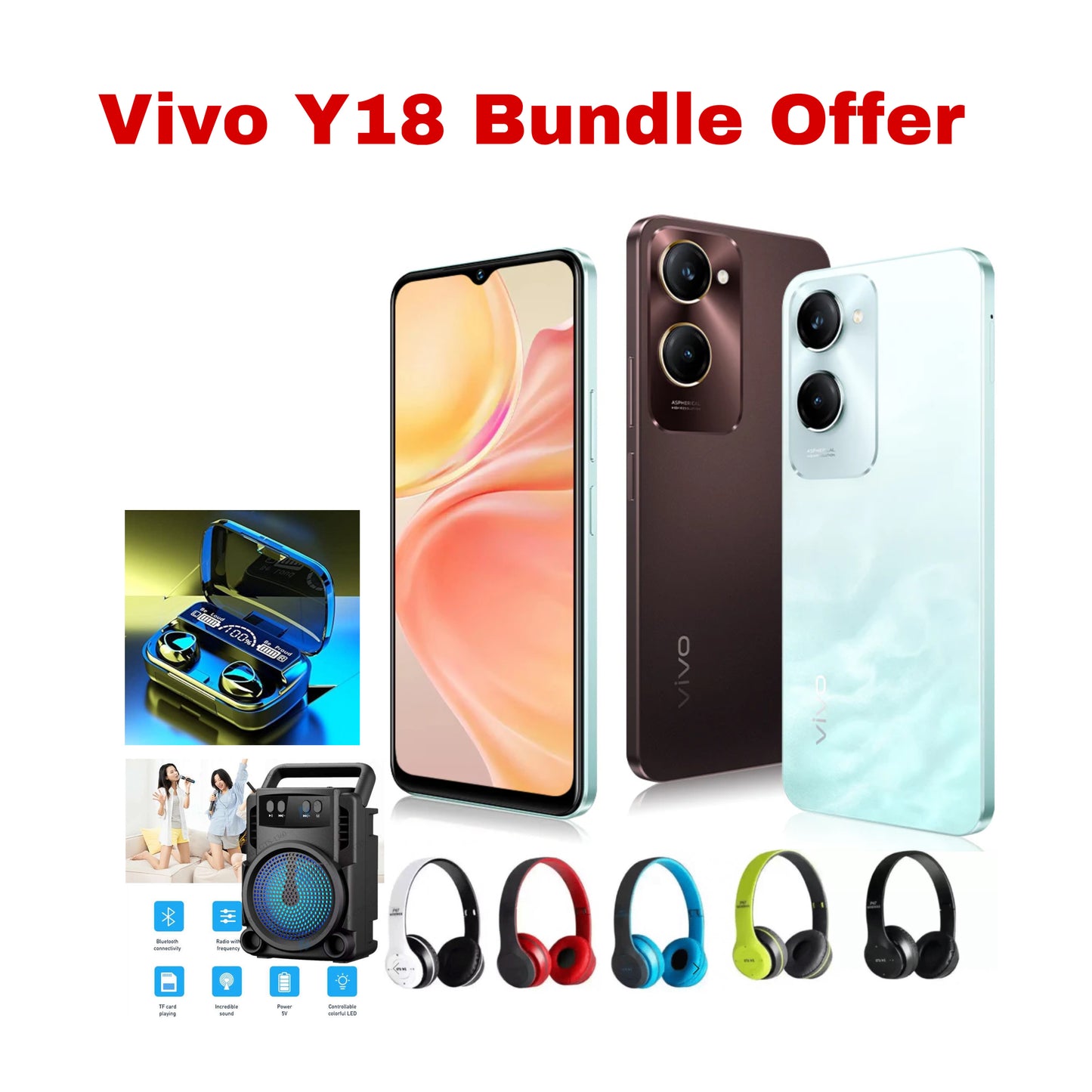 Vivo Y18 Bundle Offer