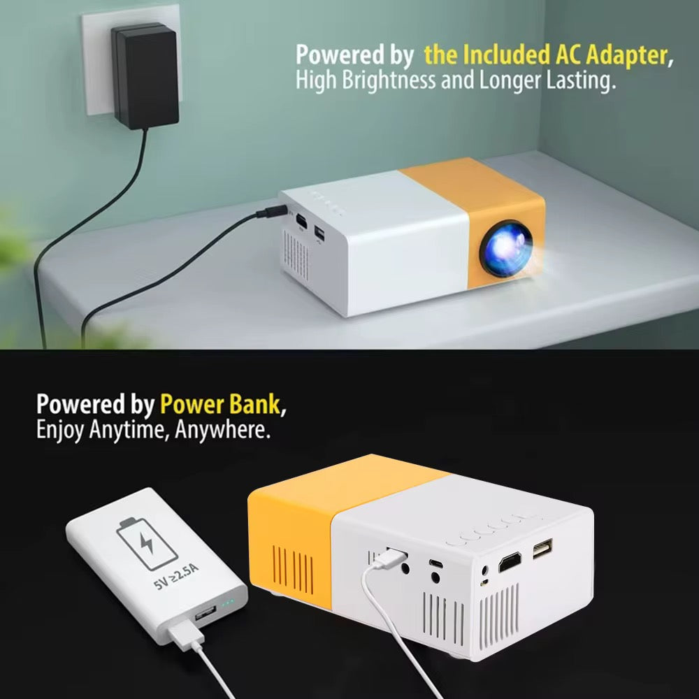 High Resolution Portable Pocket Mini
Projector