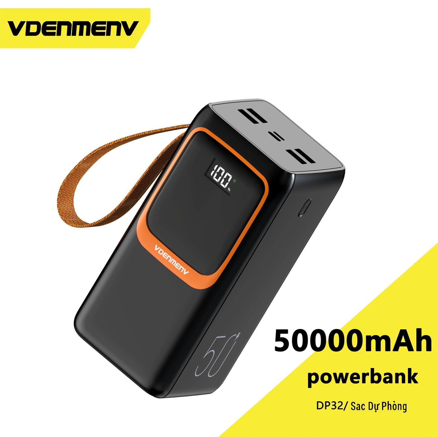 VDEMENV 50,000 mAh Power Bank